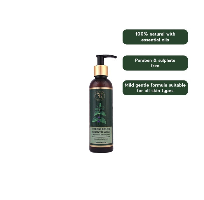 Aromatherapy Spearmint & Eucalyptus Shower Wash - 200ml