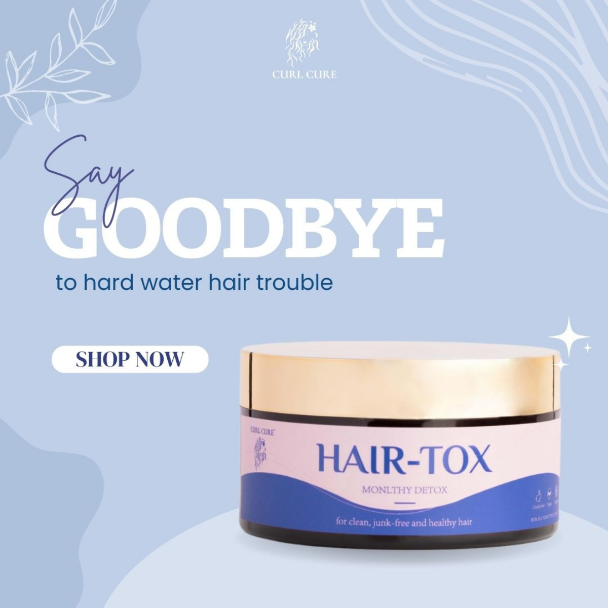 Curl Cure Hairtox - Detox Your Hair & Scalp