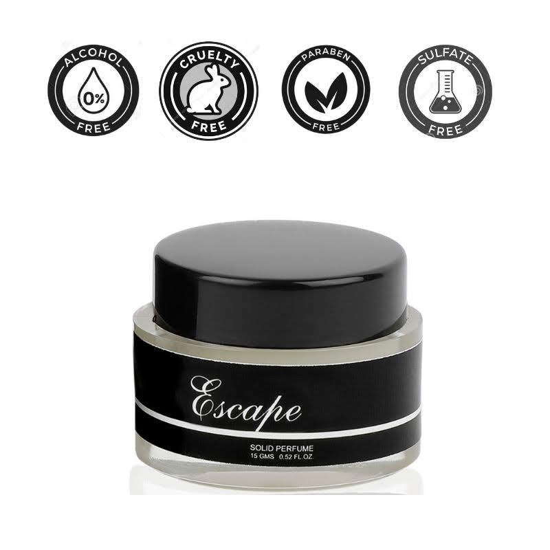 Escape Solid Perfume with Goodness of Shea Butter 15 Gms (For Women)