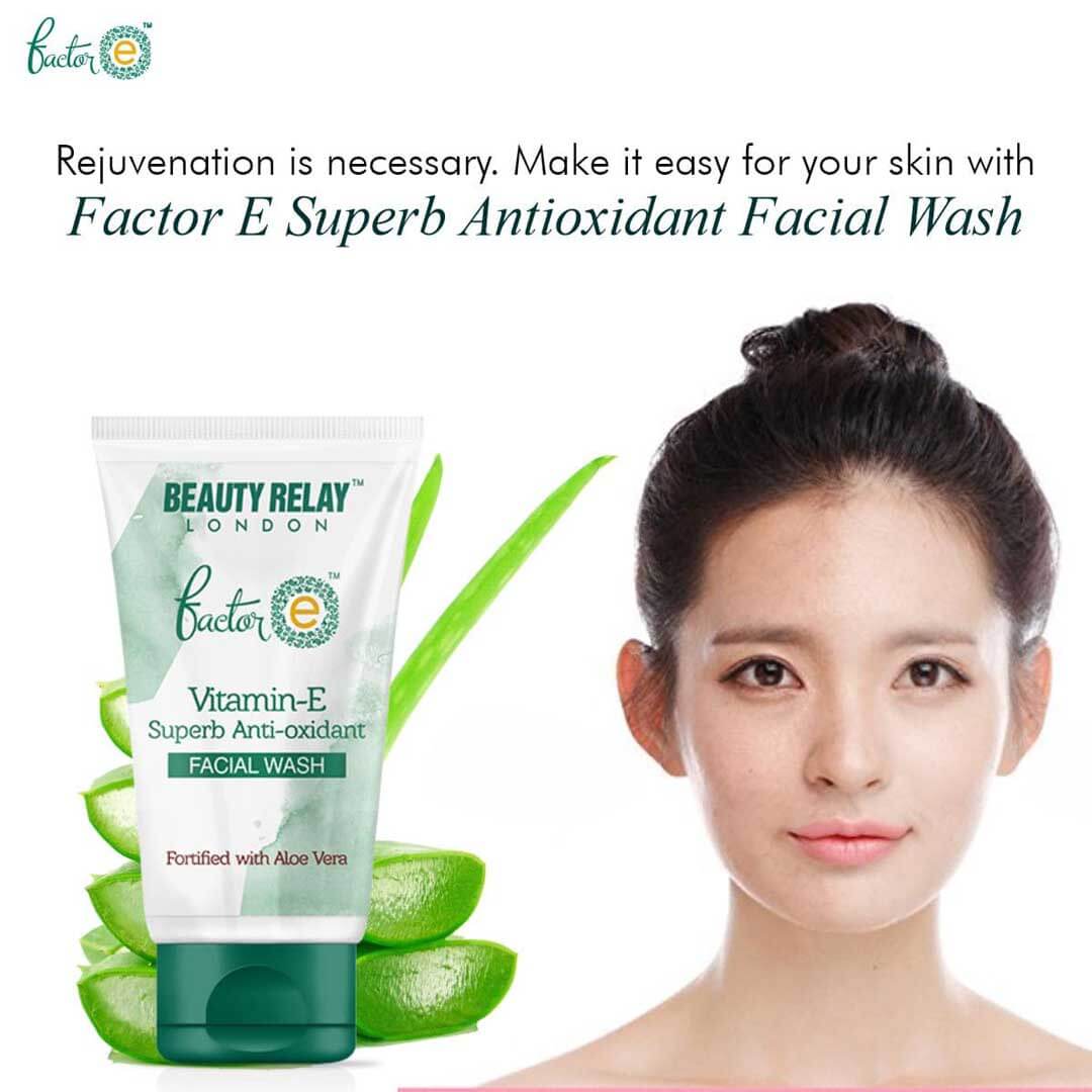Vitamin-E Superb Antioxidant Facial Wash With Vitamin-E And Aloevera