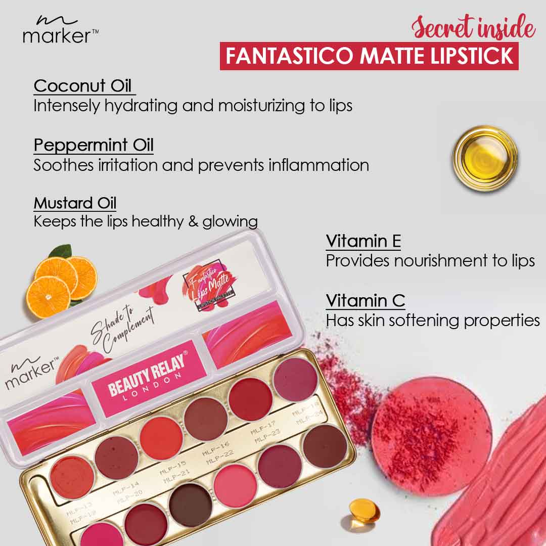 Fantastico Matte Lipstick Palette