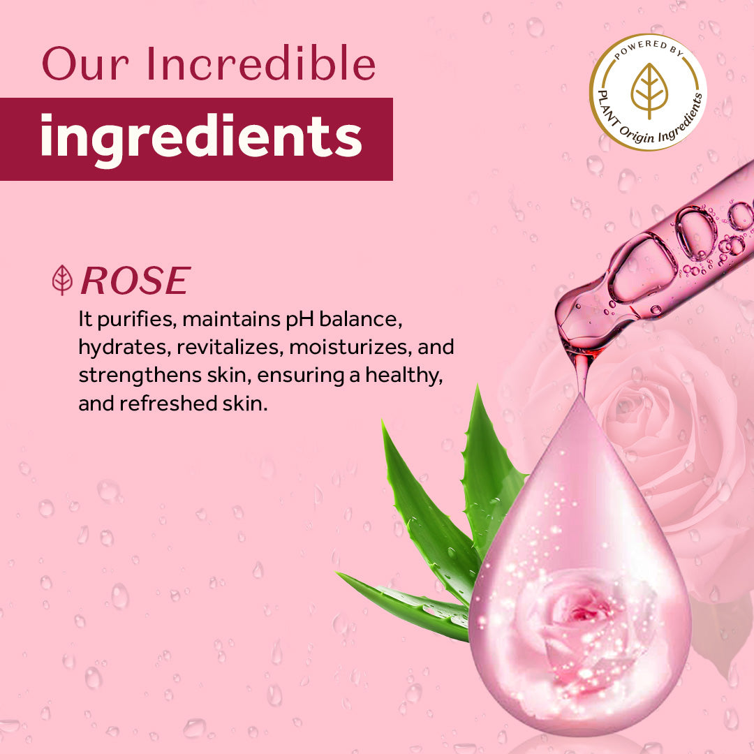 Atulya Rose Water Facial Mist Toner | Tones, Cools & Hydrates Skin | 150 ml