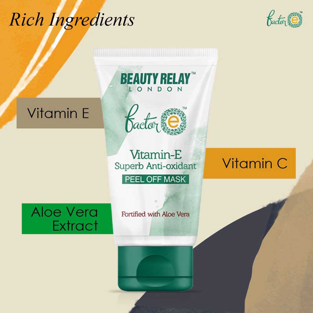 Vitamin-E Superb Antioxidant Peel Off Mask With Vitamin-E And Aloevera