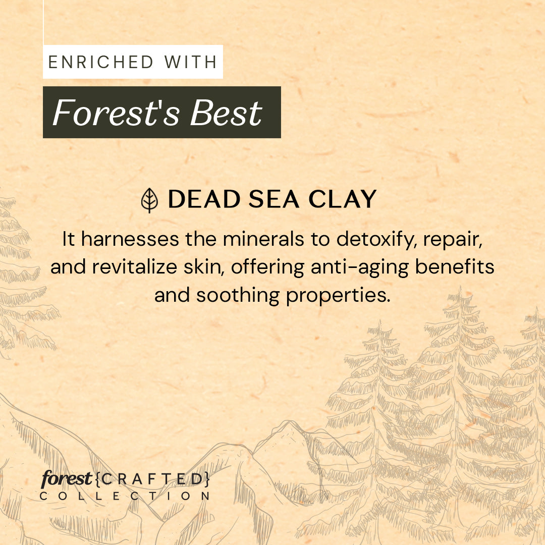 Atulya Dead Sea Clay Soap | Detoxifies Skin, Deep Cleansing | SLS & Paraben Free | For all skin types | 125 gm