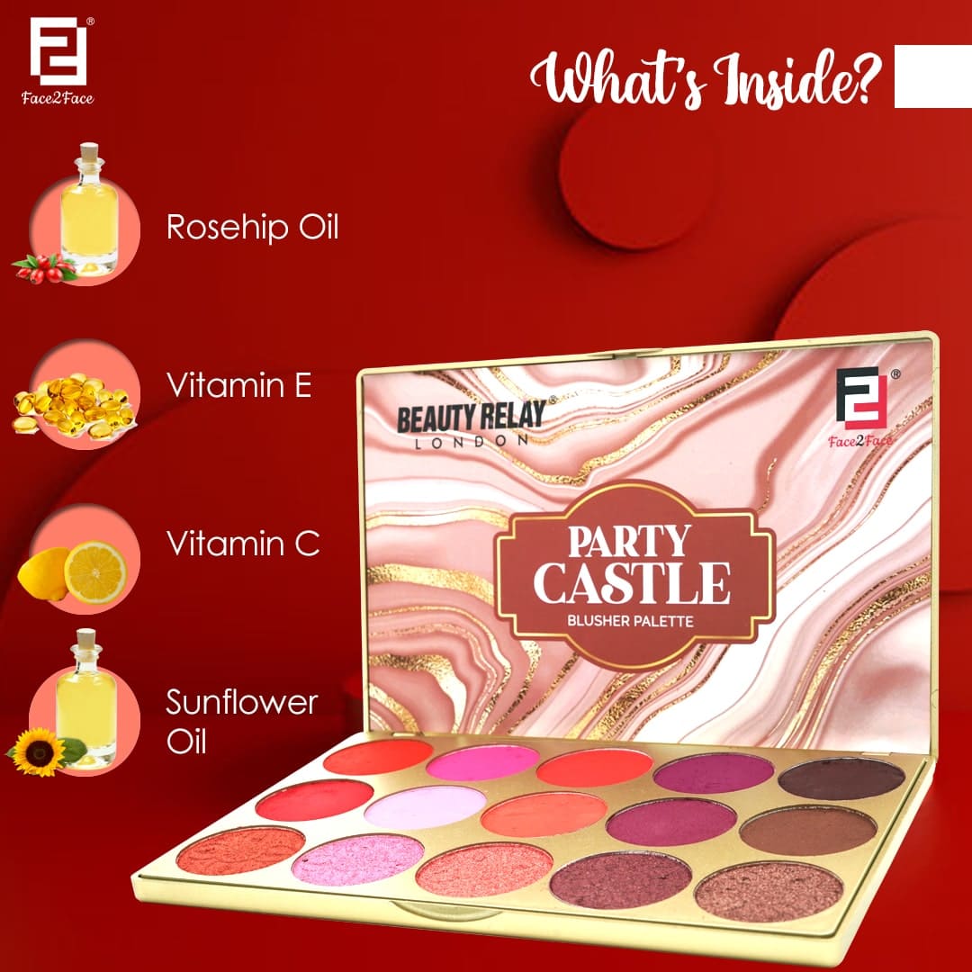 Party Castle Blusher Palette