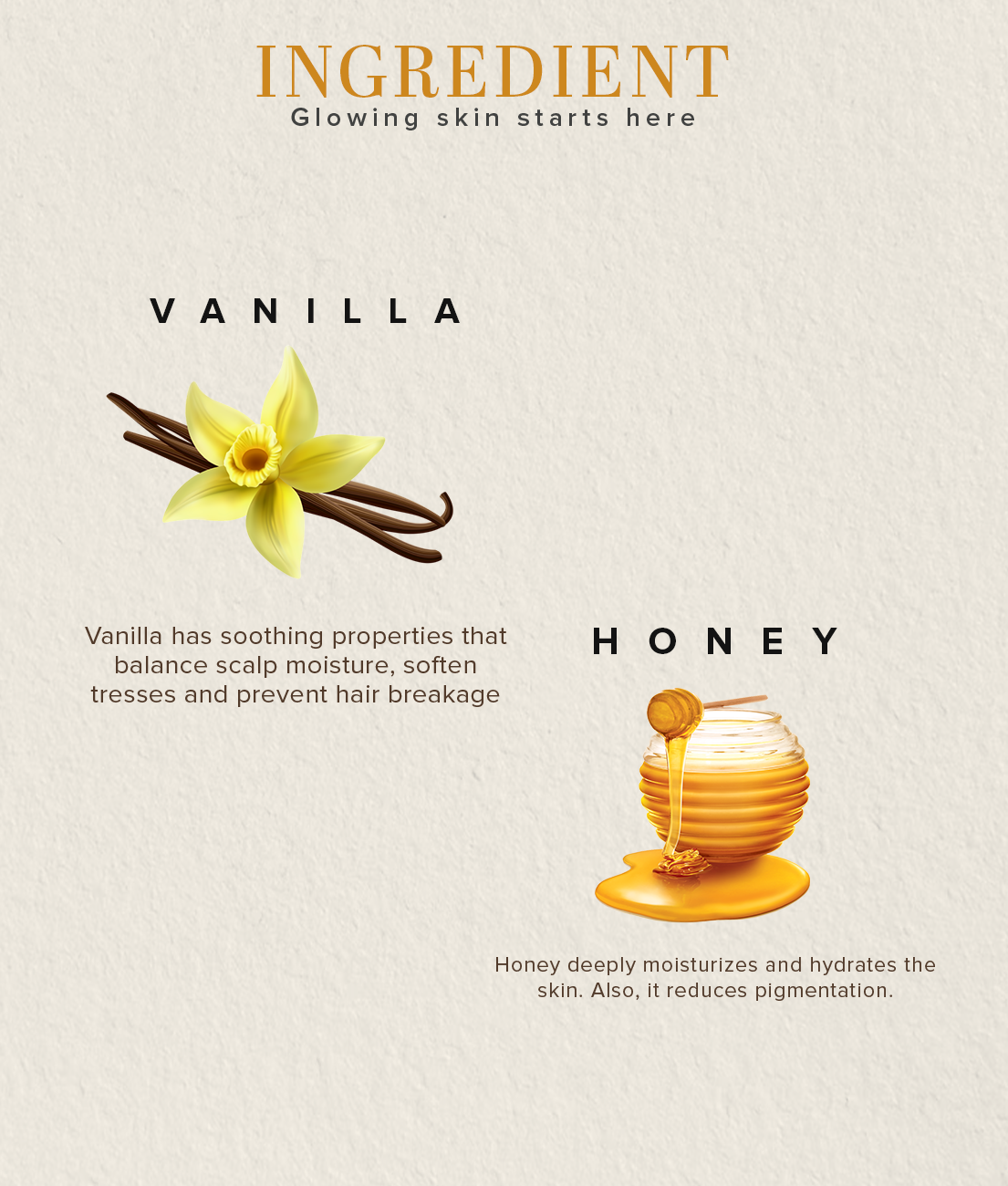 Khadi Natural Honey & Vanilla Hair Cleanser Shampoo Nourishing Care (210ml)