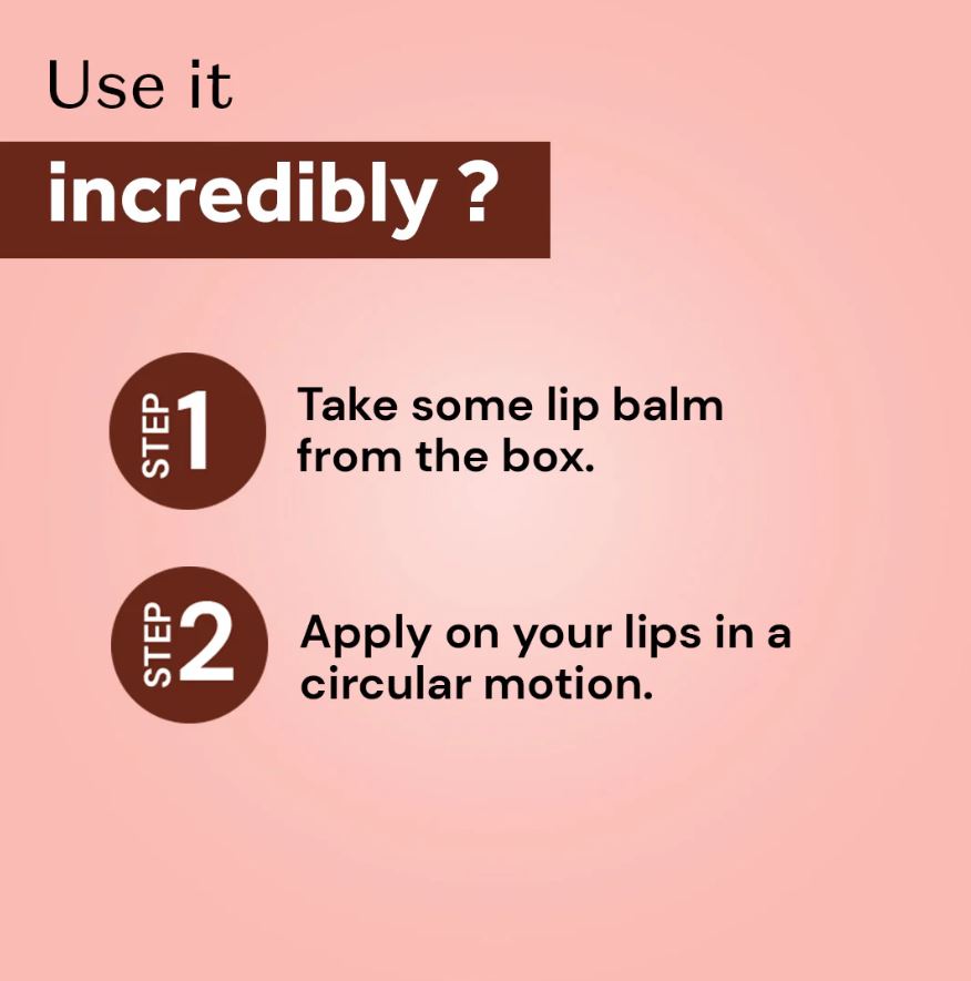 Atulya Lip Balm Cocoa Butter |Tinted and Shining Lips 5gm