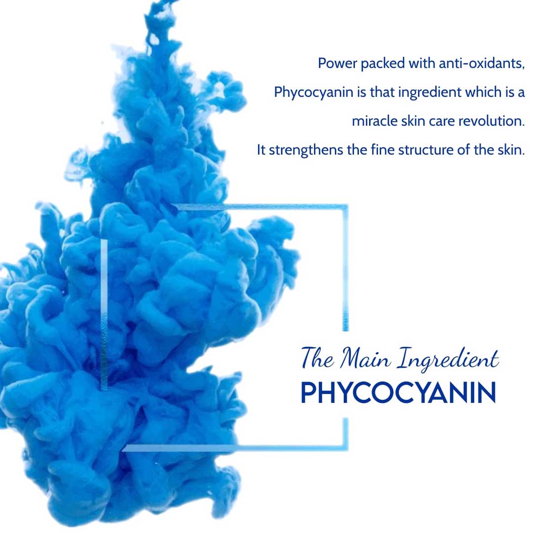 Phycocyanin Peel Off Mask With Phycocyanin Powder And Vitamin-E