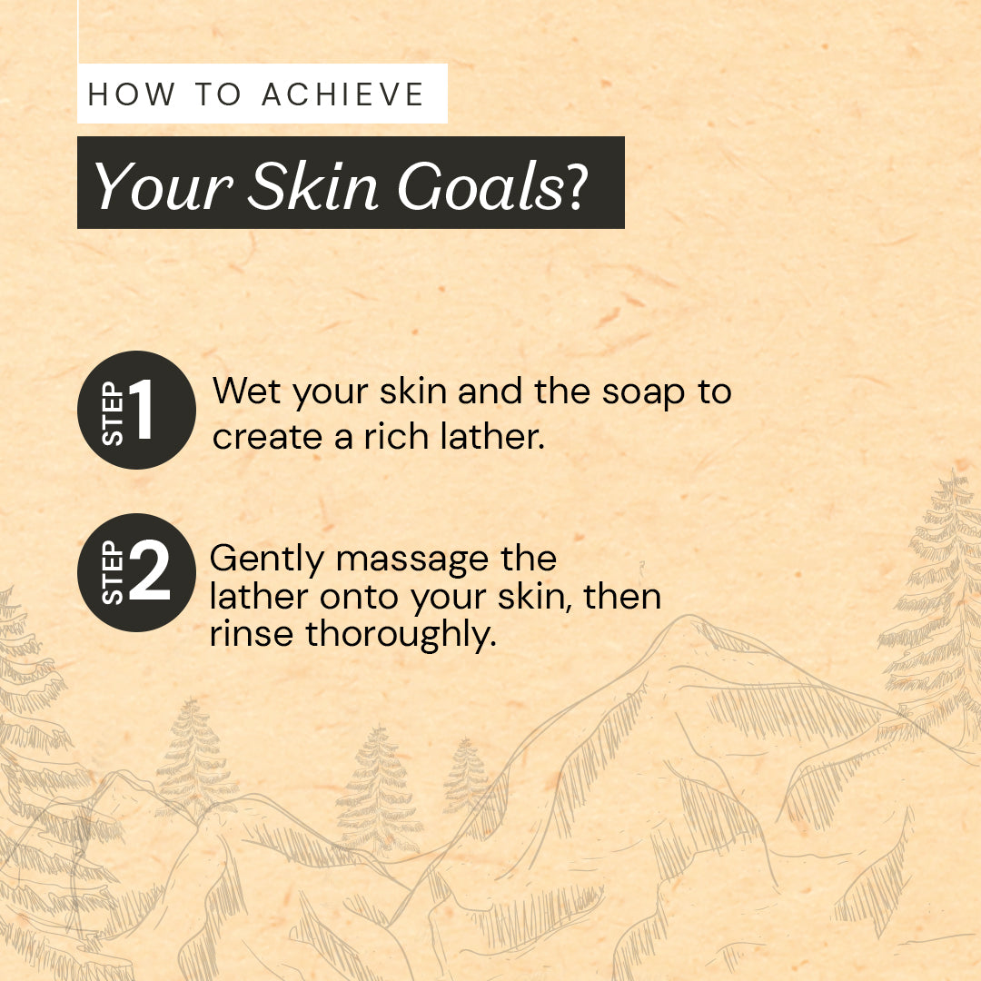 Atulya Charcoal Soap | Purifies Pores, Removes Impurities | SLS & Paraben Free | For all skin types | 125 gm