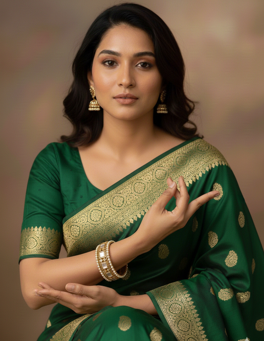 Set of 6 Royal Kundan Gold-Plated Designer Bangle Set for Women | Traditional Festive & Bridal Bangles