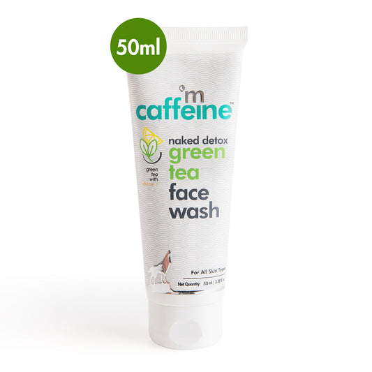 mCaffeine Green Tea Face Wash 50 ml