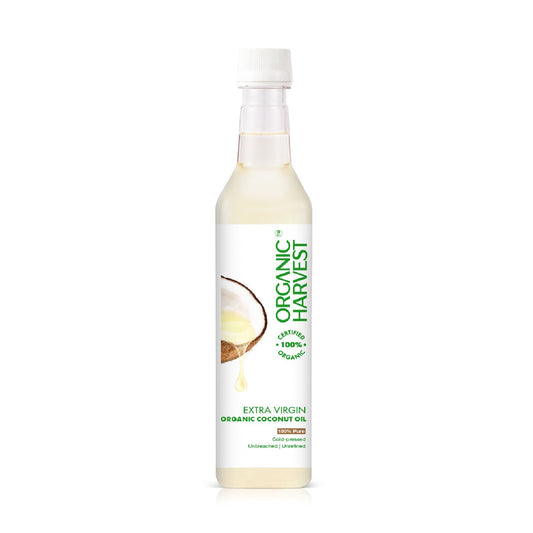 Extra Virgin Coconut Oil Cold Pressed, Solution for Body Massage, Skin Care, Hair Growth, and Oil Pulling, 500ml