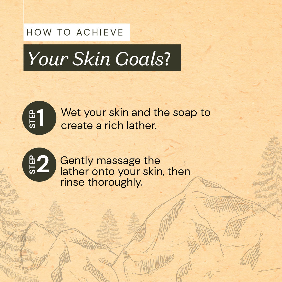 Atulya Goat Milk & Honey Soap | Nourishes Skin, Softens Texture | SLS & Paraben Free | For all skin types | 125 gm