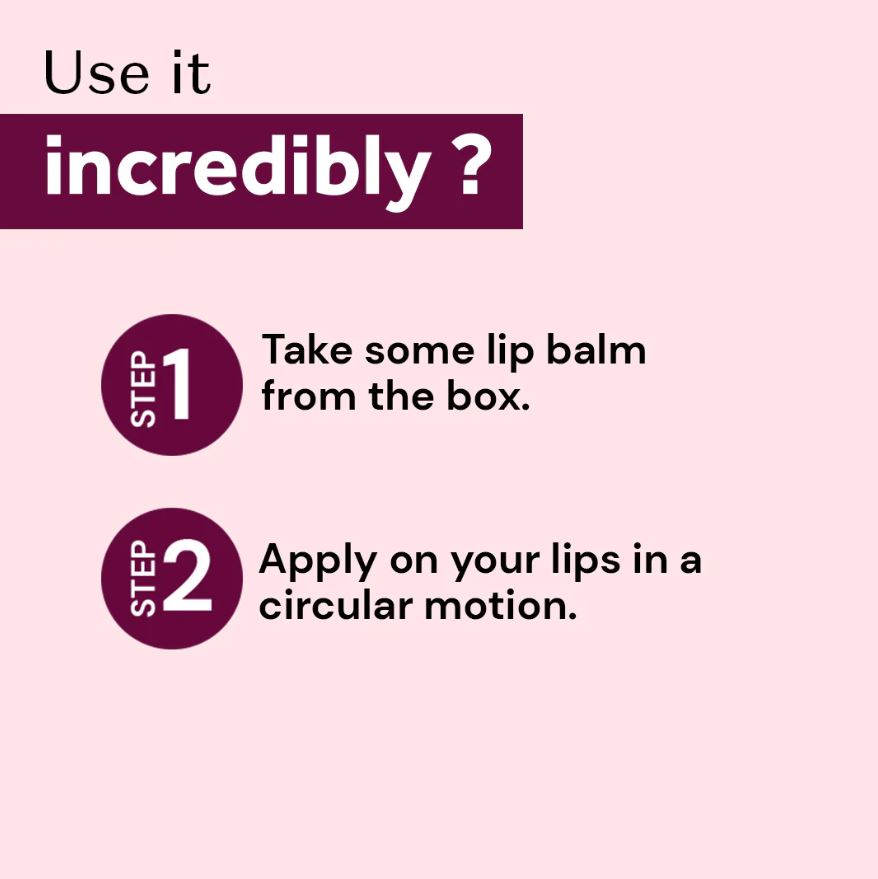 Atulya Beetroot Lip Balm | Softening and Hydrating - 5gm