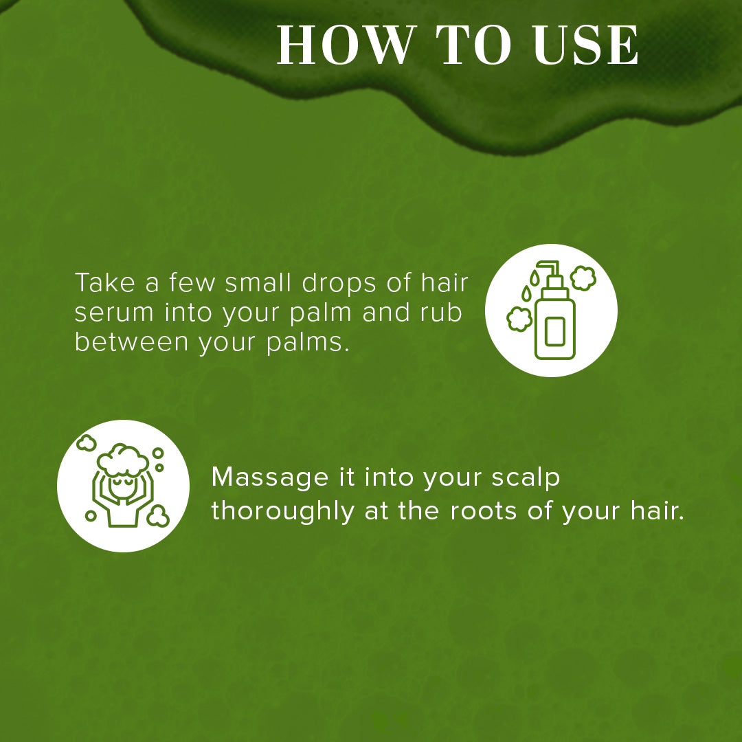 Khadi Natural Herbal Hair Serum SLS & Paraben Free Anti-Dandruff Damage Repair (50ml)