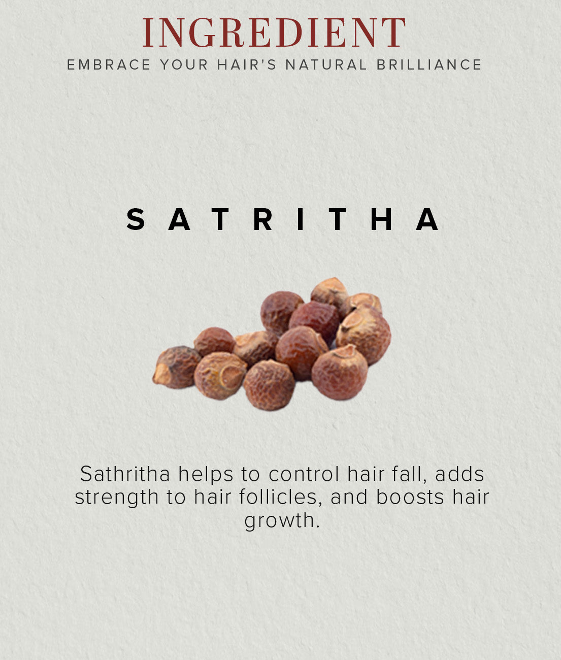 Khadi Natural Herbal Satritha Cleanser Shampoo (210ml)