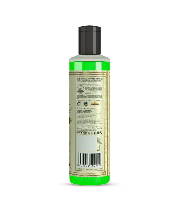 Khadi Natural Neem Face Wash - 210ml