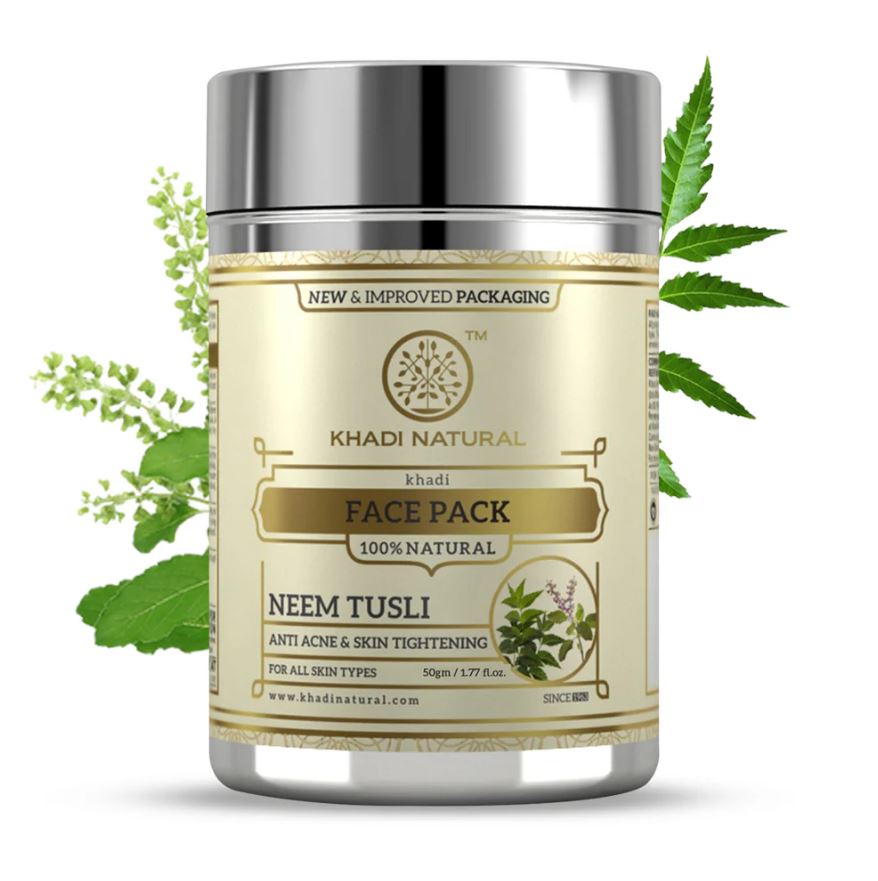 Khadi Natural Neem Tulsi Face Pack - 50gm