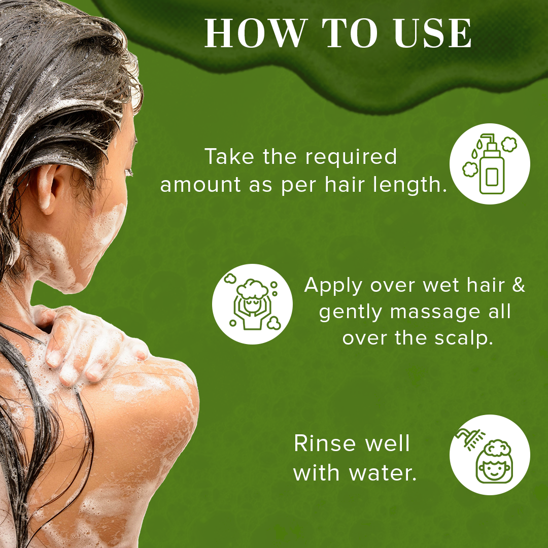 Khadi Natural Neem & Aloevera Cleanser Shampoo SLS-Paraben Free Pack of 2 (420ml)