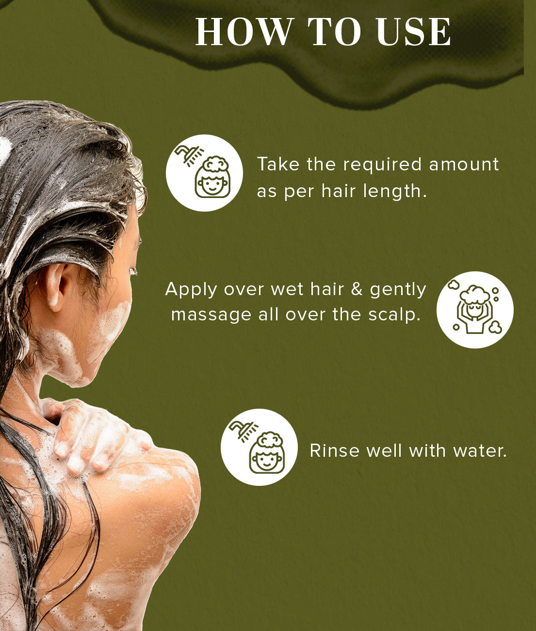 Khadi Natural Ayurvedic Neem Sat Hair Cleanser Shampoo (210ml)