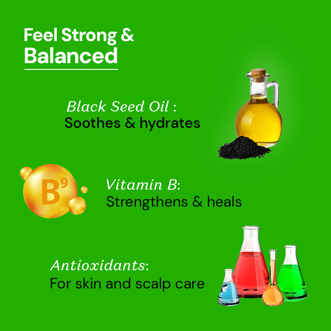 Atulya Cold Pressed Black Seed Kalonji Oil | Strengthens Hair & Nourishes Skin | 100 ml