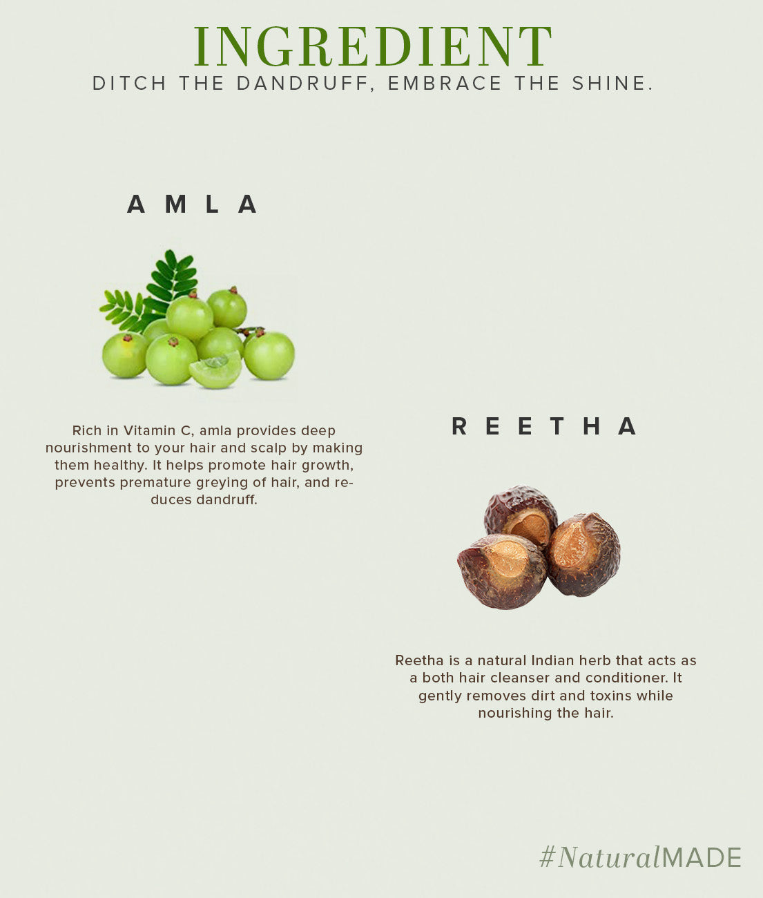 Khadi Natural Amla & Reetha Hair Conditioner Indian Gooseberry Care (210ml)