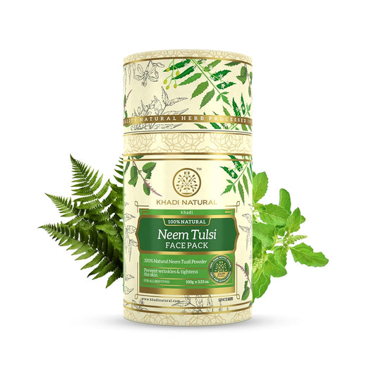 Khadi Natural Neem Tulsi Face Pack - 100gm
