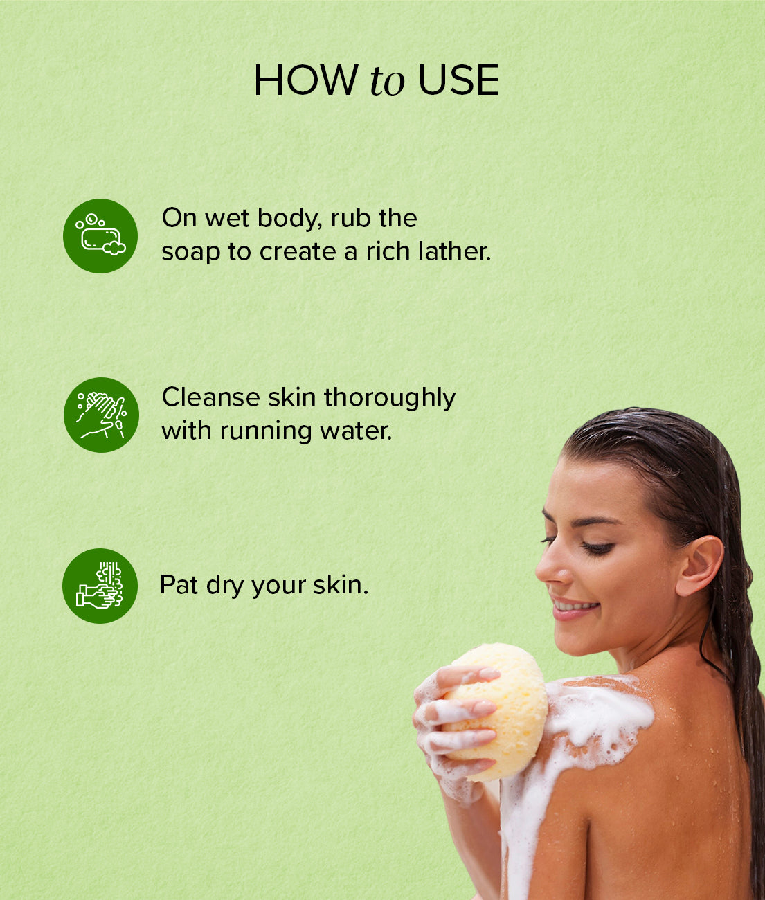 Khadi Natural Herbal Neem Tulsi Soap Purifying Care Pack of 5 (625g)