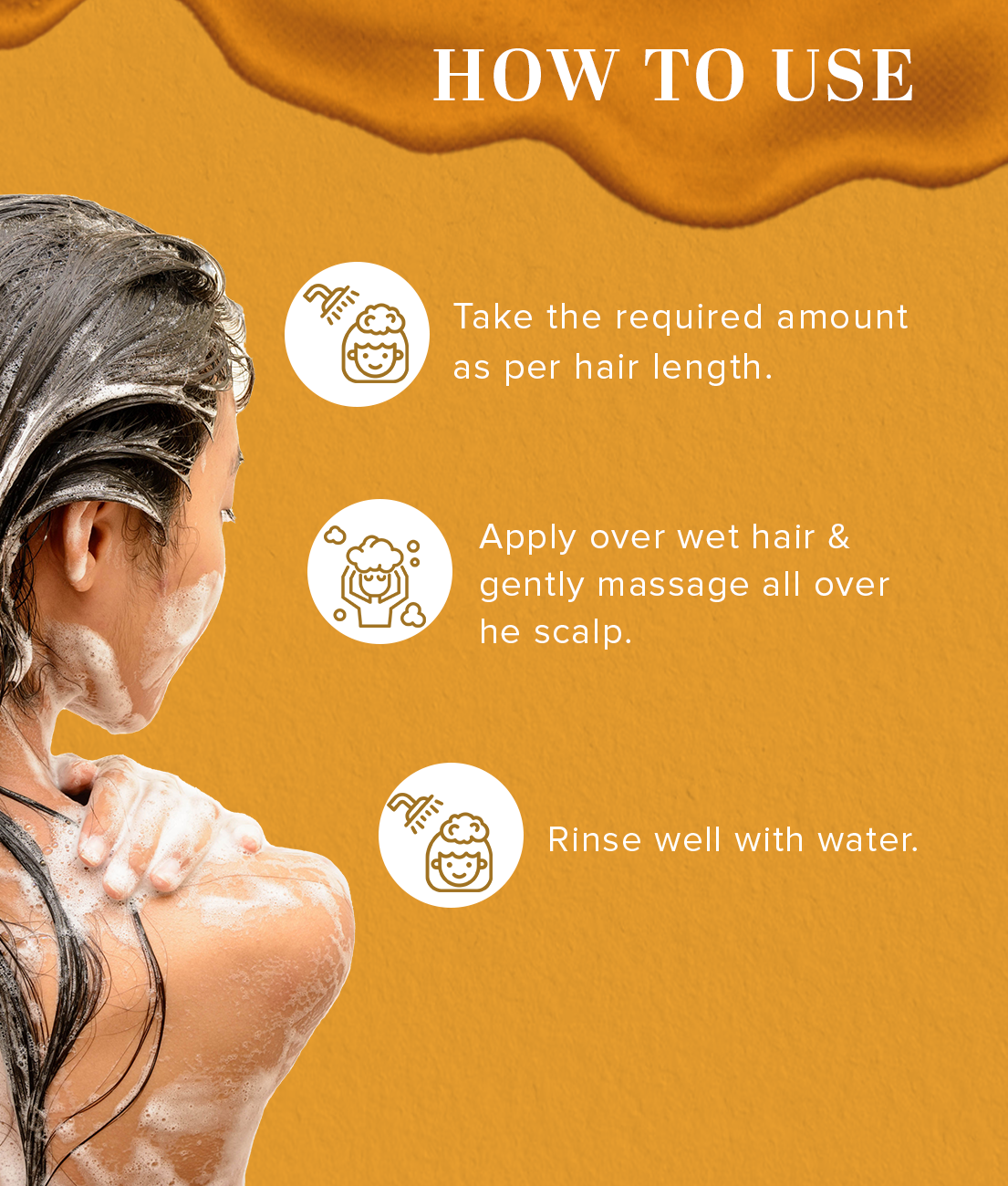 Khadi Natural Honey & Vanilla Hair Cleanser Shampoo Nourishing Care (210ml)