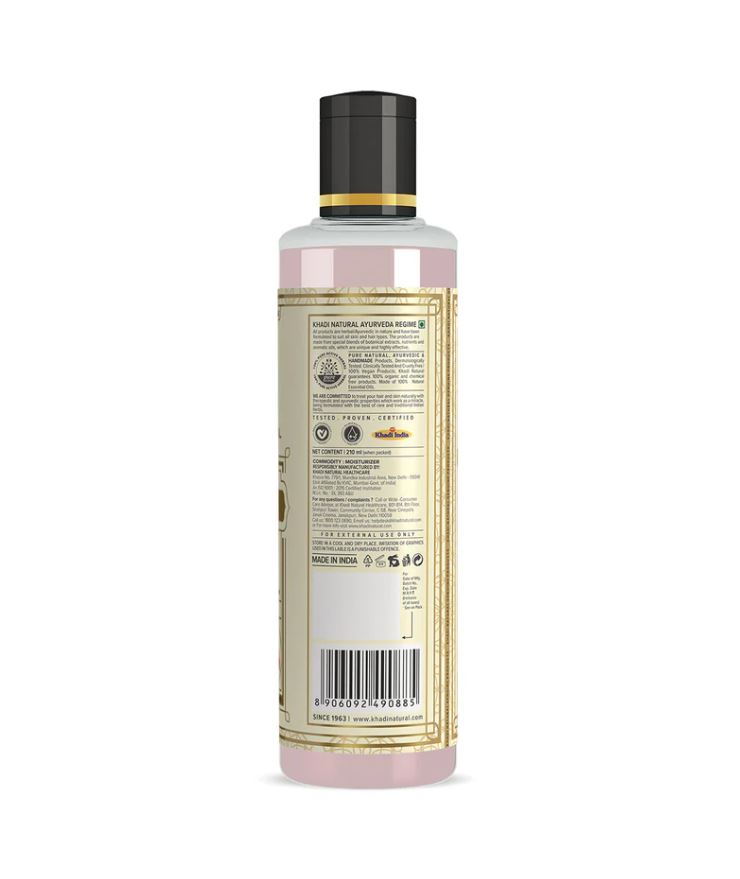 Khadi Natural Peach Avocado Moisturizer with SLS & Paraben Free - 210ml