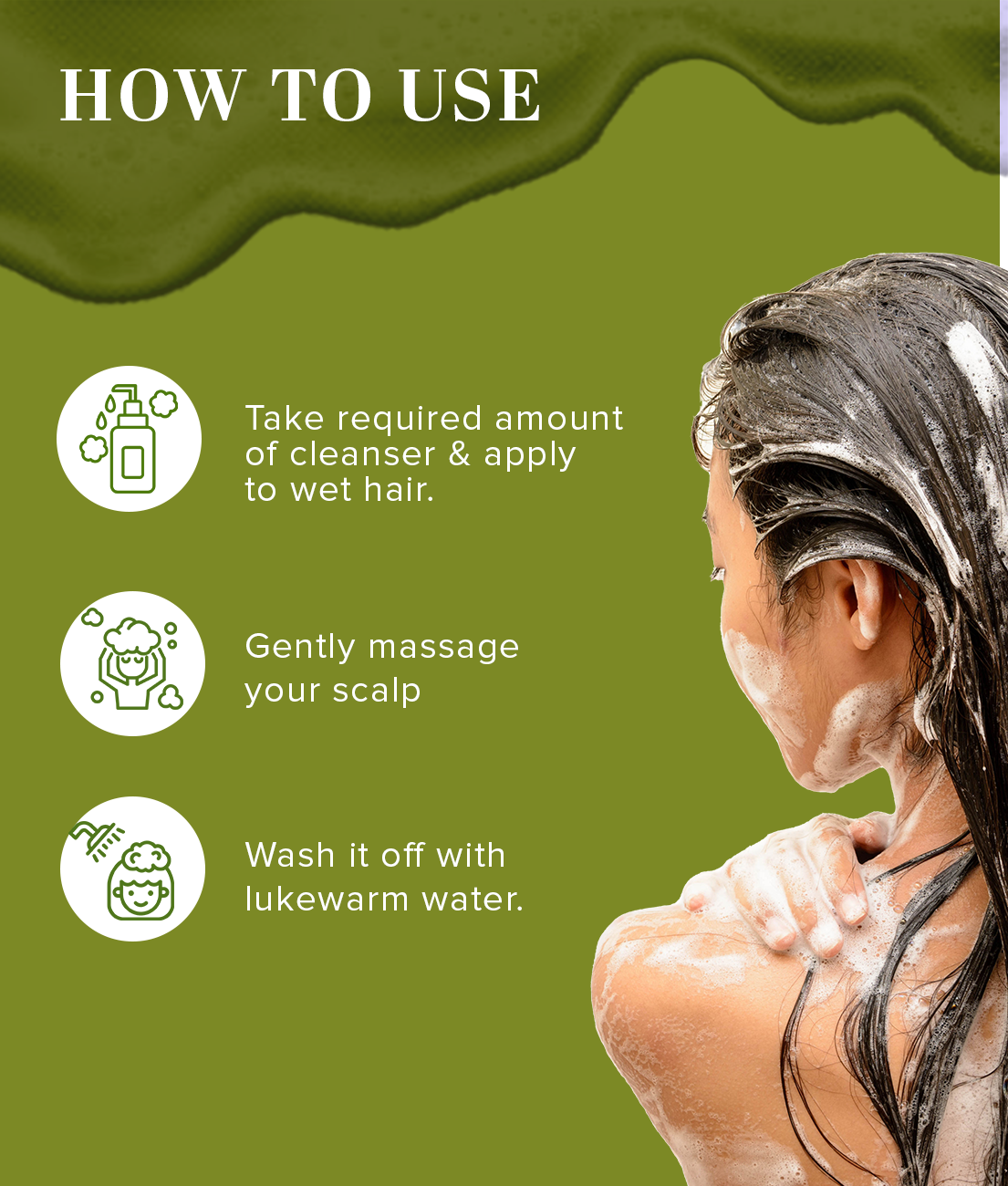 Khadi Natural Amla & Bhringraj Hair Cleanser Shampoo for Strong Healthy Hair 210ml