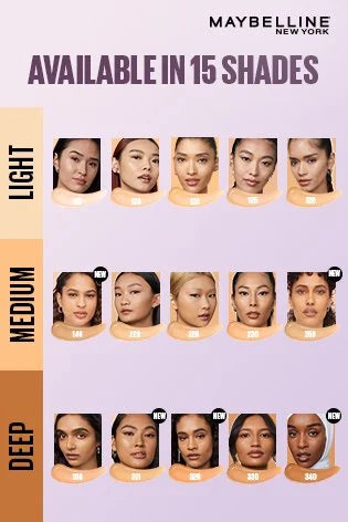Maybelline New York Super Stay Lumi Matte Liquid Foundation, 123 - 35 ml
