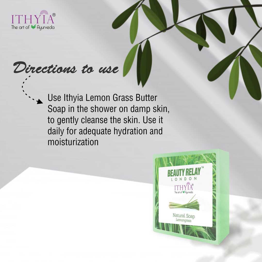 Lemon Grass Butter Soap With Lemongrass - 125 gm