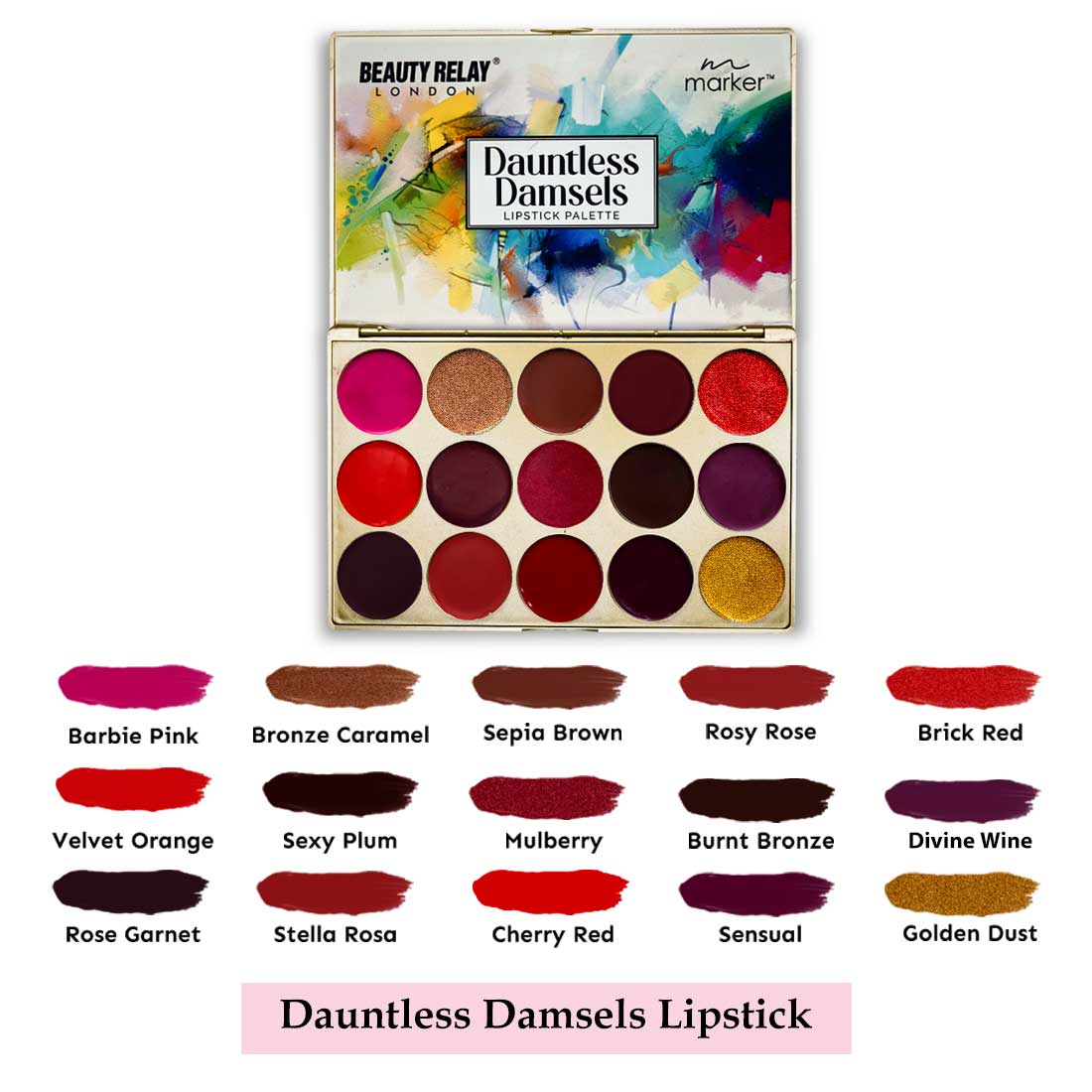 Dauntless Damsels Lipstick Palette