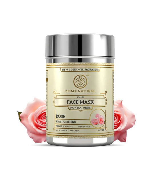 Khadi Natural Rose Face Mask - 50gm