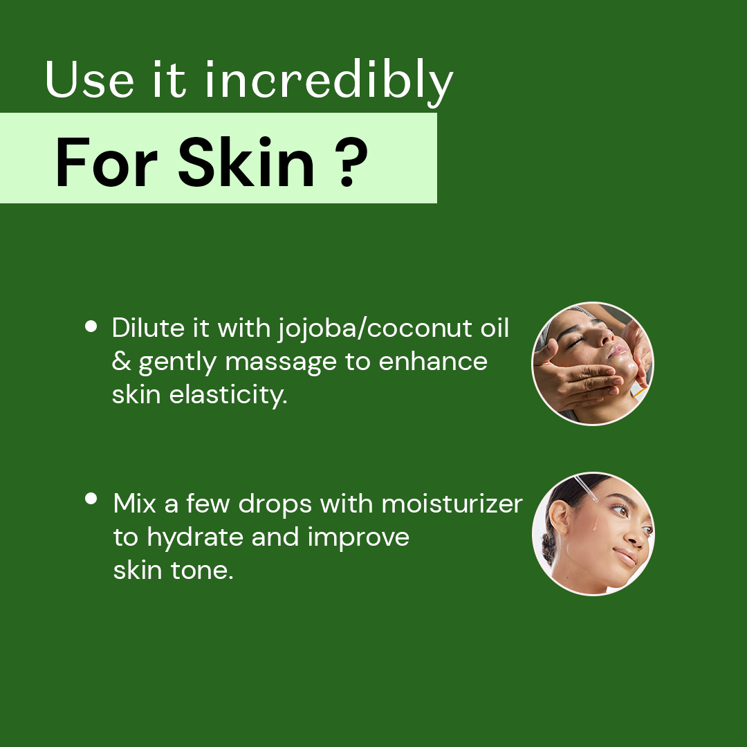 Atulya Tea Tree Essential Oil | Purifies Skin & Scalp | For Blemishes & Dandruff | 15 ml