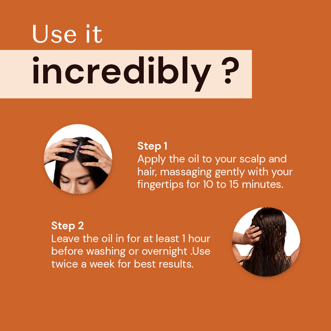 Atulya Moroccan Argan Oil Hair Oil | Smoothens & Repairs Hair | Non-Sticky Formula | 200 ml