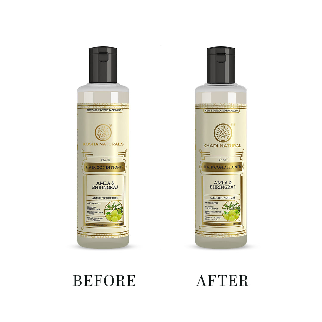 Khadi Natural Amla & Bhringraj Conditioner Anti Hair Fall & Smooth Hair 210ml