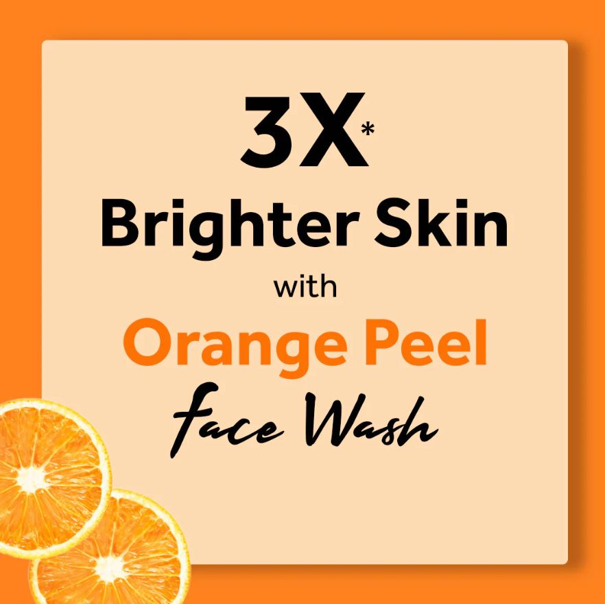 Atulya Orange Peel Foaming Face Wash with Silicone Brush | Tan Removal - 150ml
