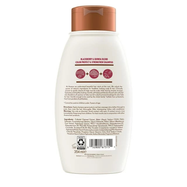Blackberry Quinoa Protein Blend Shampoo - 12 oz