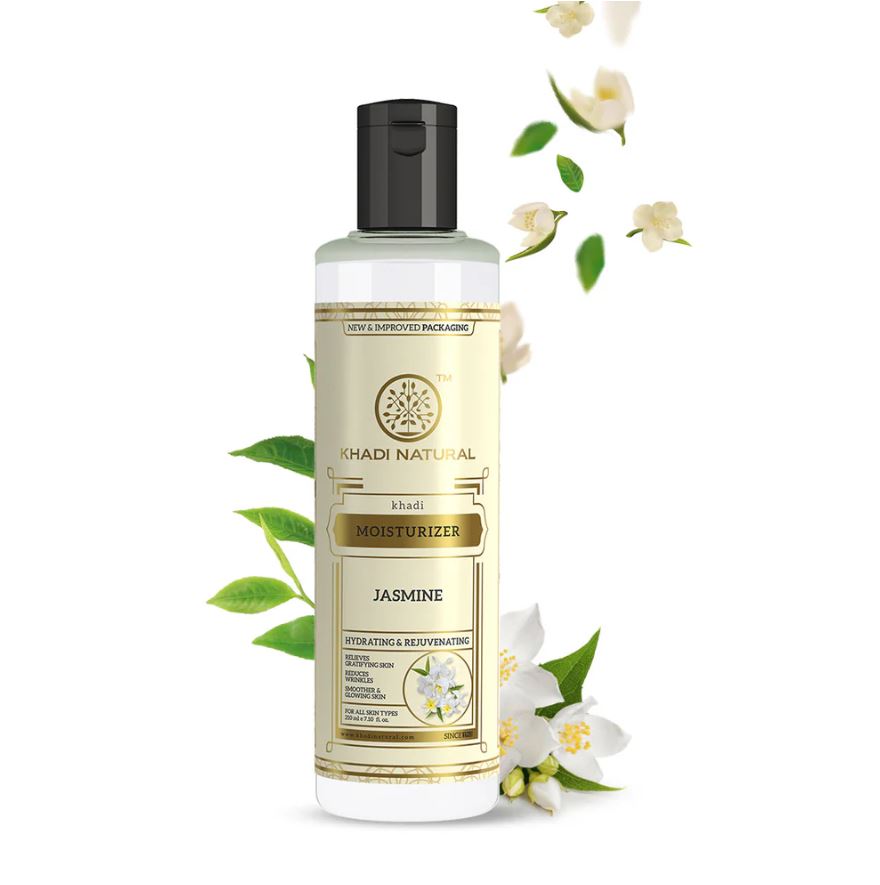 Khadi Natural Pure Jasmine Moisturizer - 210ml