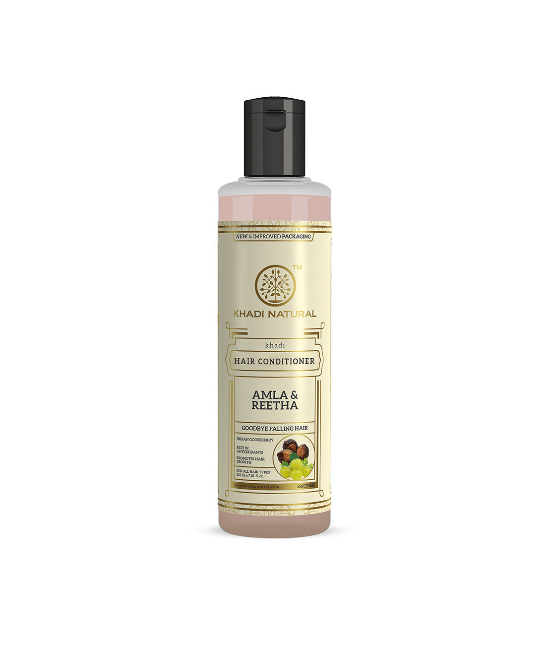 Khadi Natural Amla & Reetha Hair Conditioner Indian Gooseberry Care (210ml)