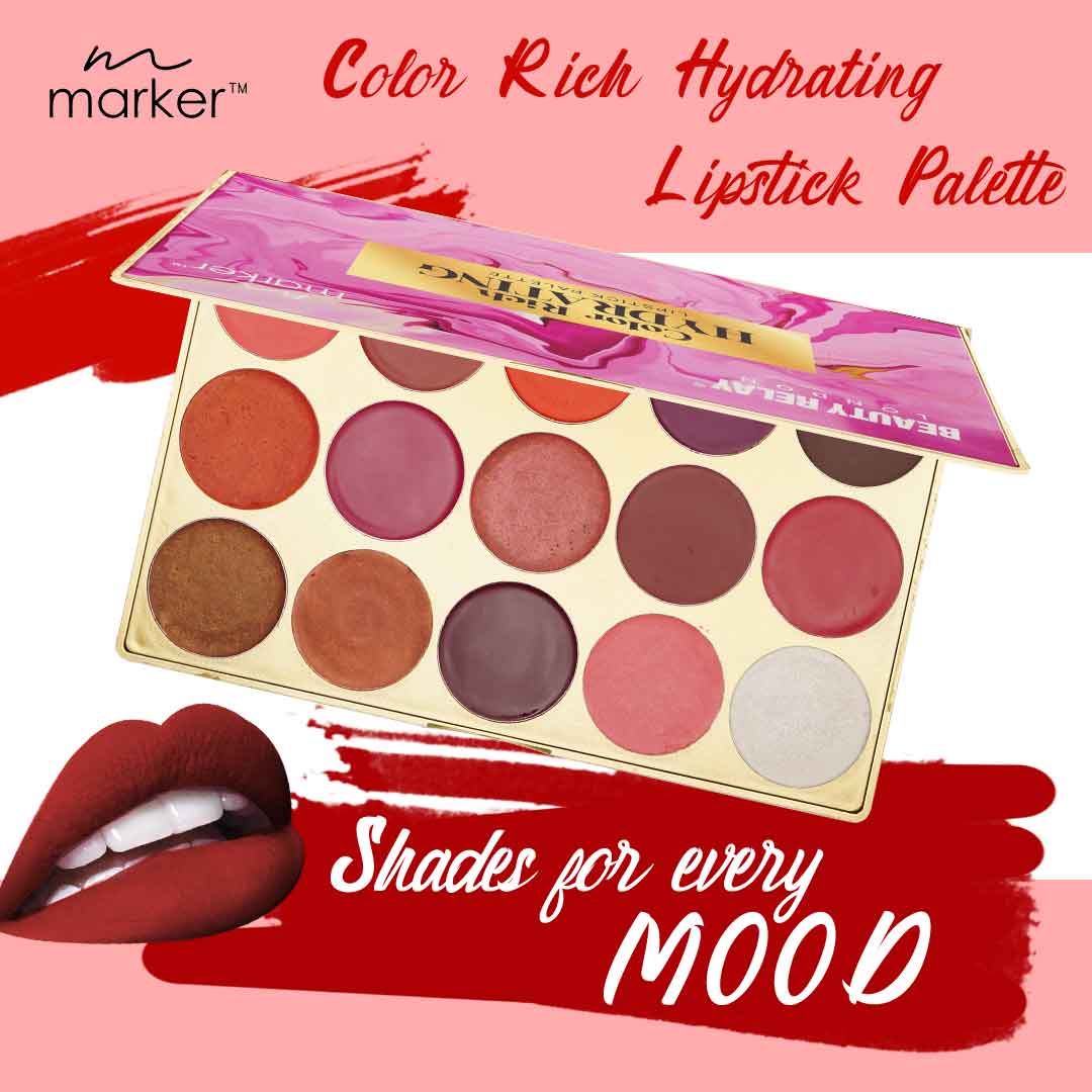 Color Rich Hydrating Lipstick Palette