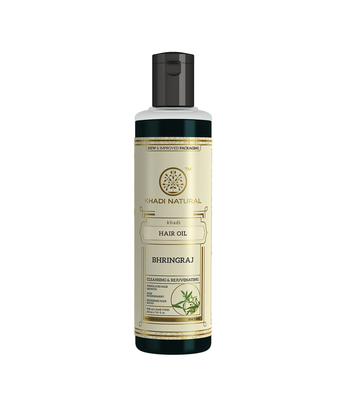 Khadi Natural Bhringraj Hair Oil Deep Conditioning Anti Hair Fall (210ml)