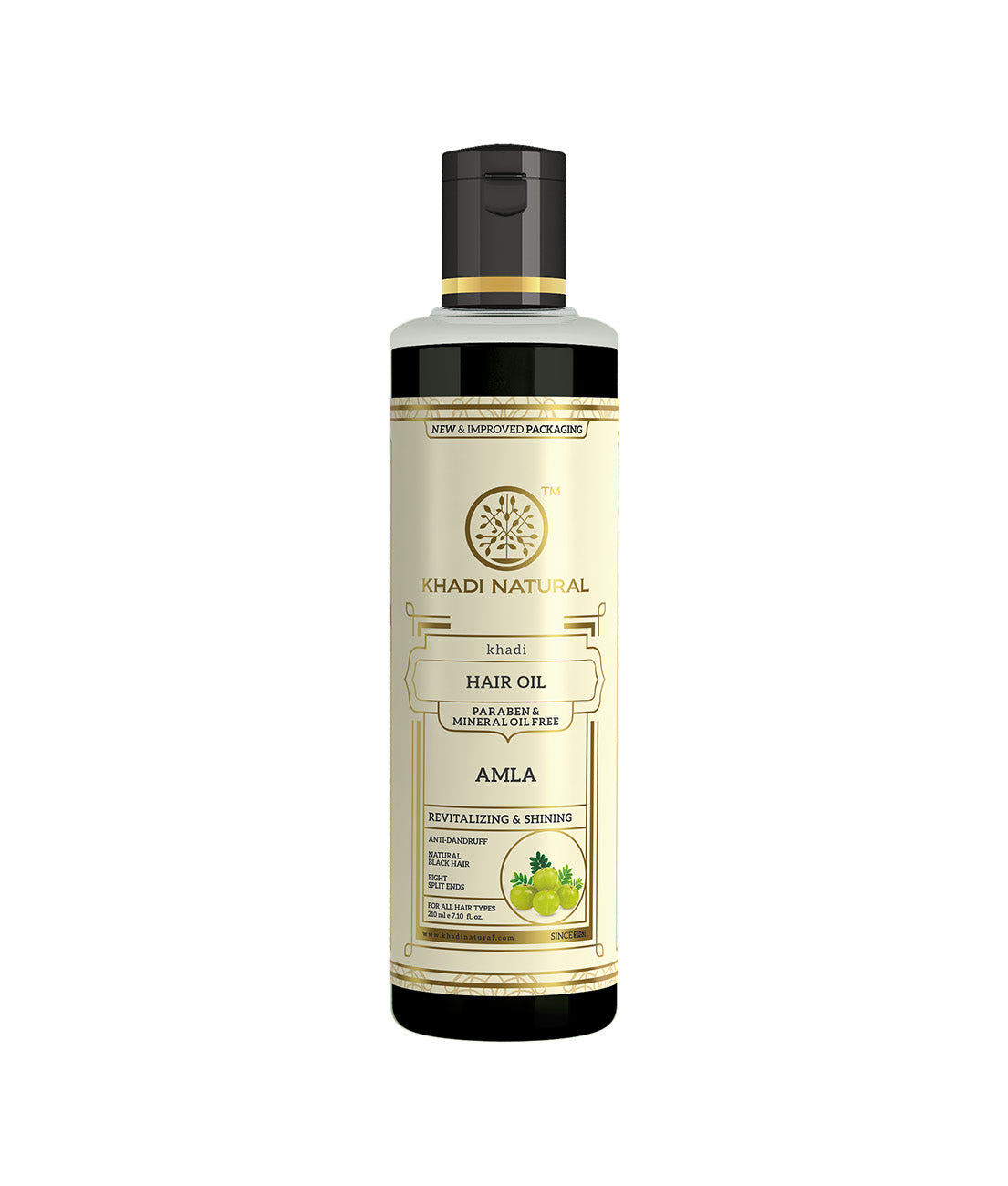 Khadi Natural Pure Amla Hair Oil Paraben & Mineral Oil Free (210ml)
