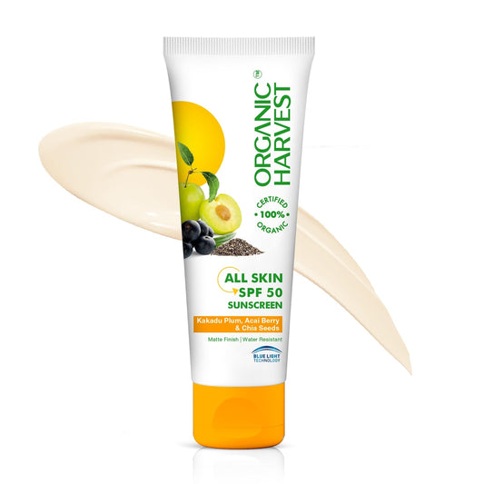 All Skin SPF 50 Sunscreen: Kakadu Plum, Acai Berry & Chia Seeds - 100gm