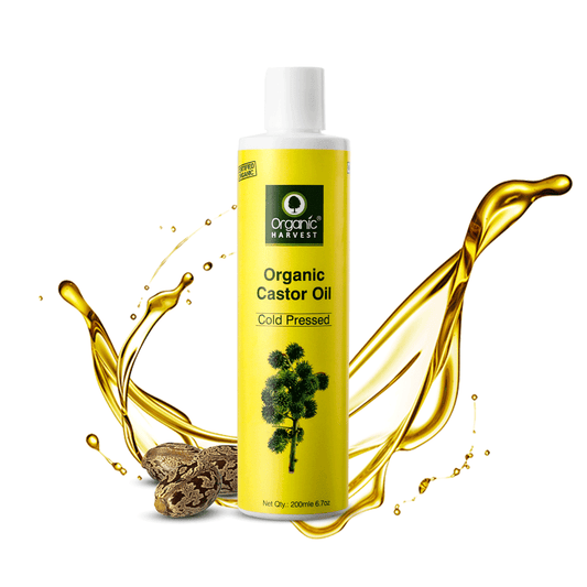 Cold Pressed Castor Oil, For Moisturizing Skin, Hair & Nail Growth, Eyelash Thickening - 200ml