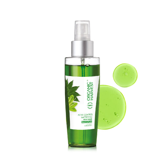 Acne Control Mattifying Face Toner With Neem & Tulsi Extract - 125ml