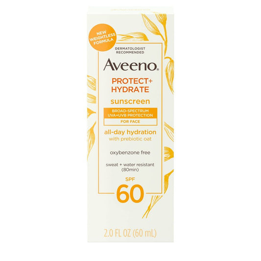 Protect + Hydrate Sunscreen Broad Spectrum Face Lotion SPF 60 - 2 oz