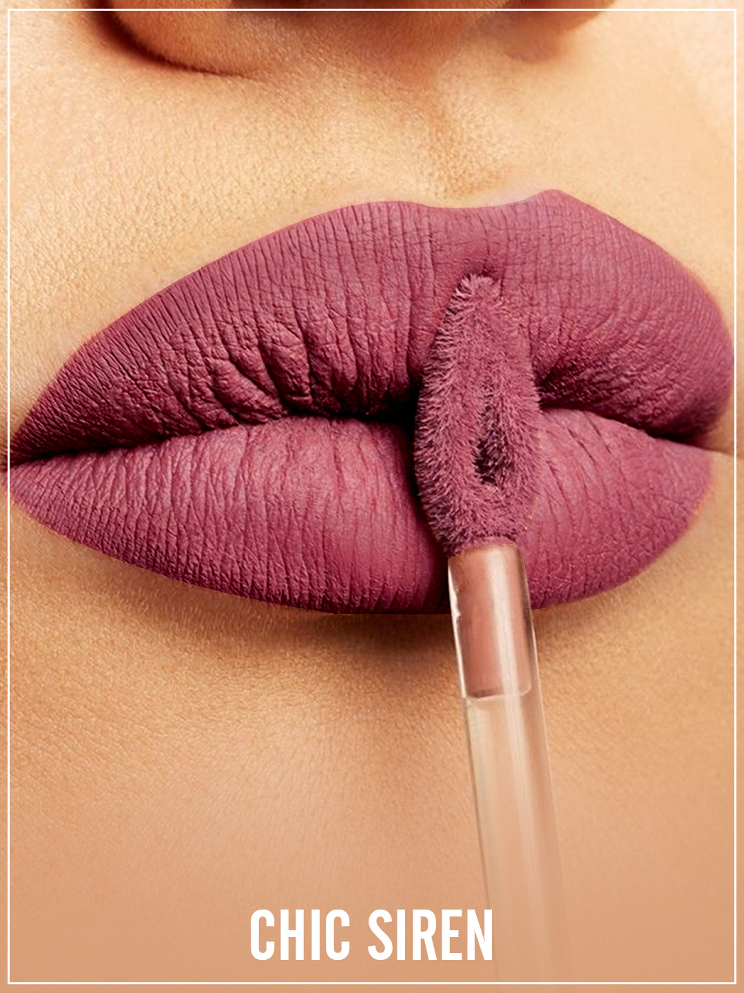 Matte Liquid Lipstick for Women, Long Lasting, Transfer and Waterproof, Chic Siren, 4.5ml